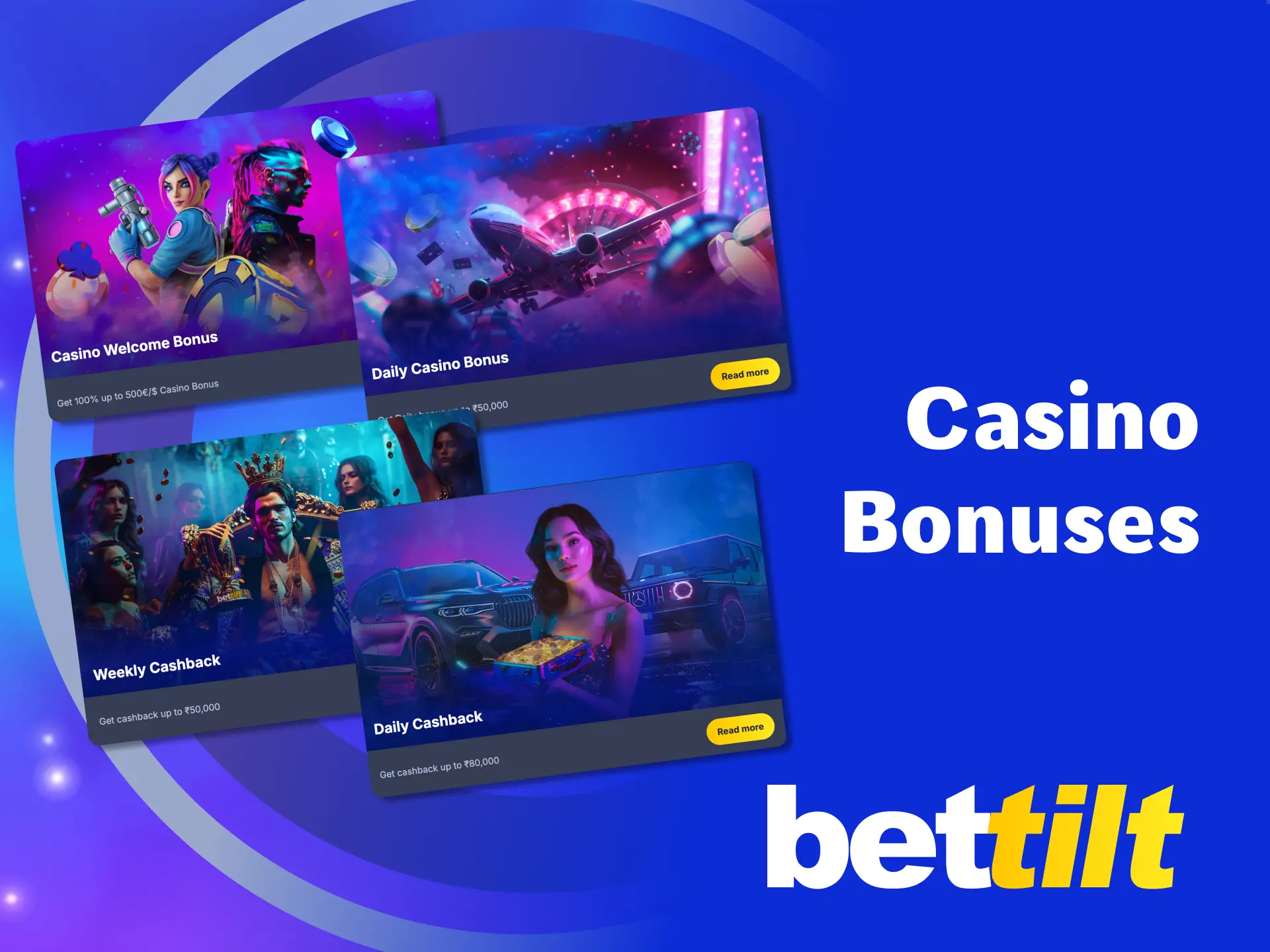 Activate daily Bettilt VIP bonuses and boost your casino funds.
