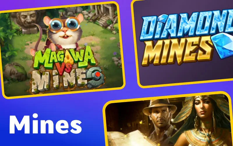 Play Mines at Bettilt and discover treasures while avoiding mines.