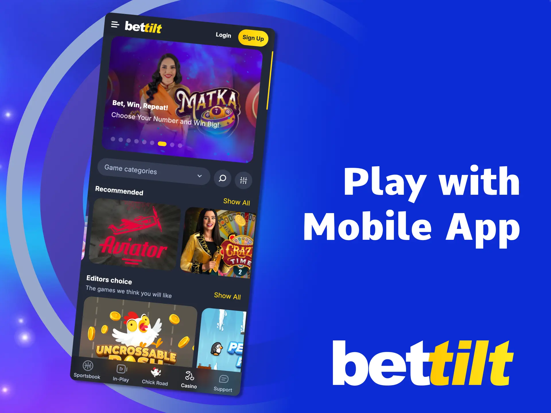 Enjoy all Bettilt casino features fast on your phone.