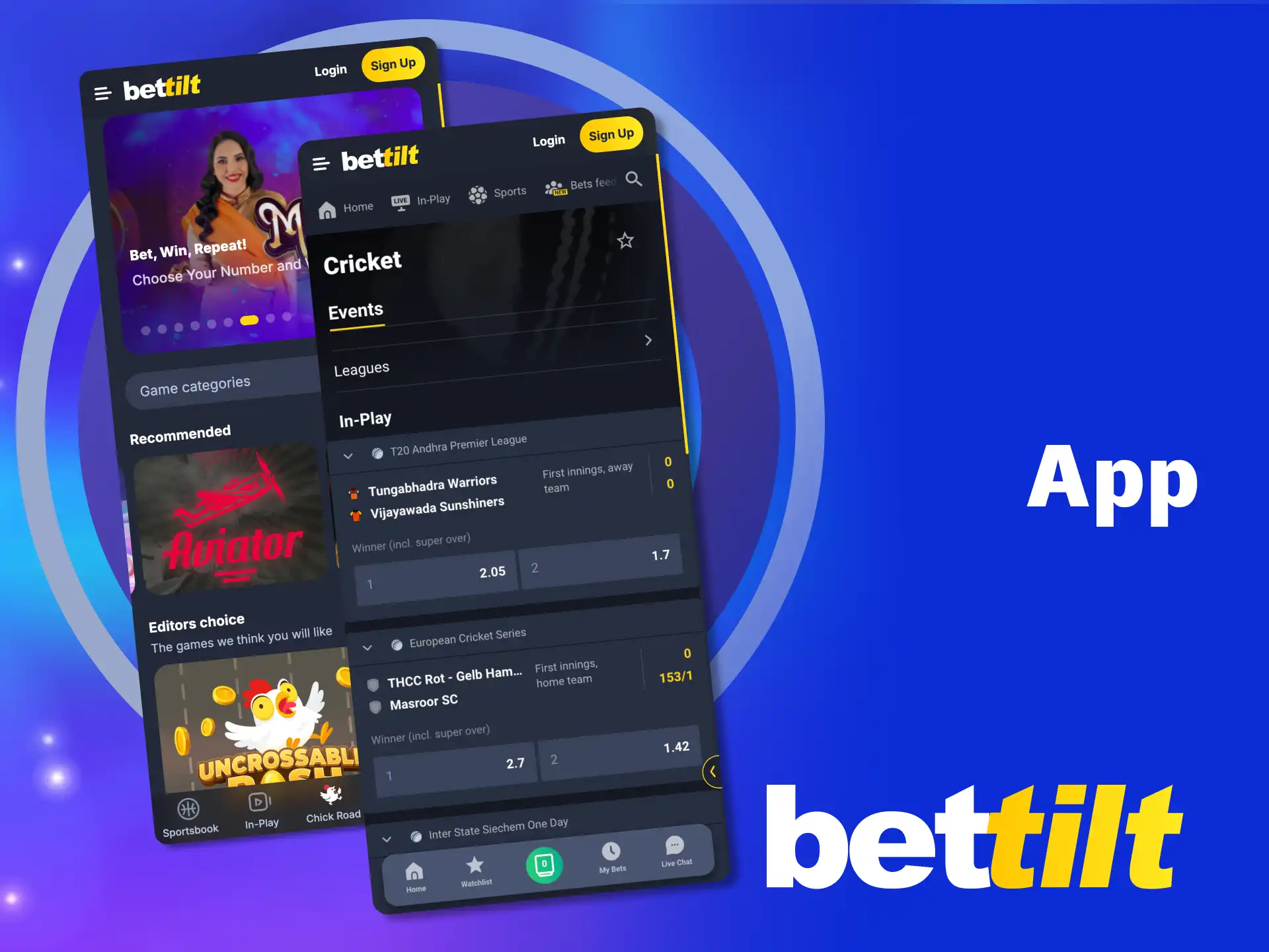 Bettilt mobile app for Android and iOS gives convenient and fast gaming on the go.
