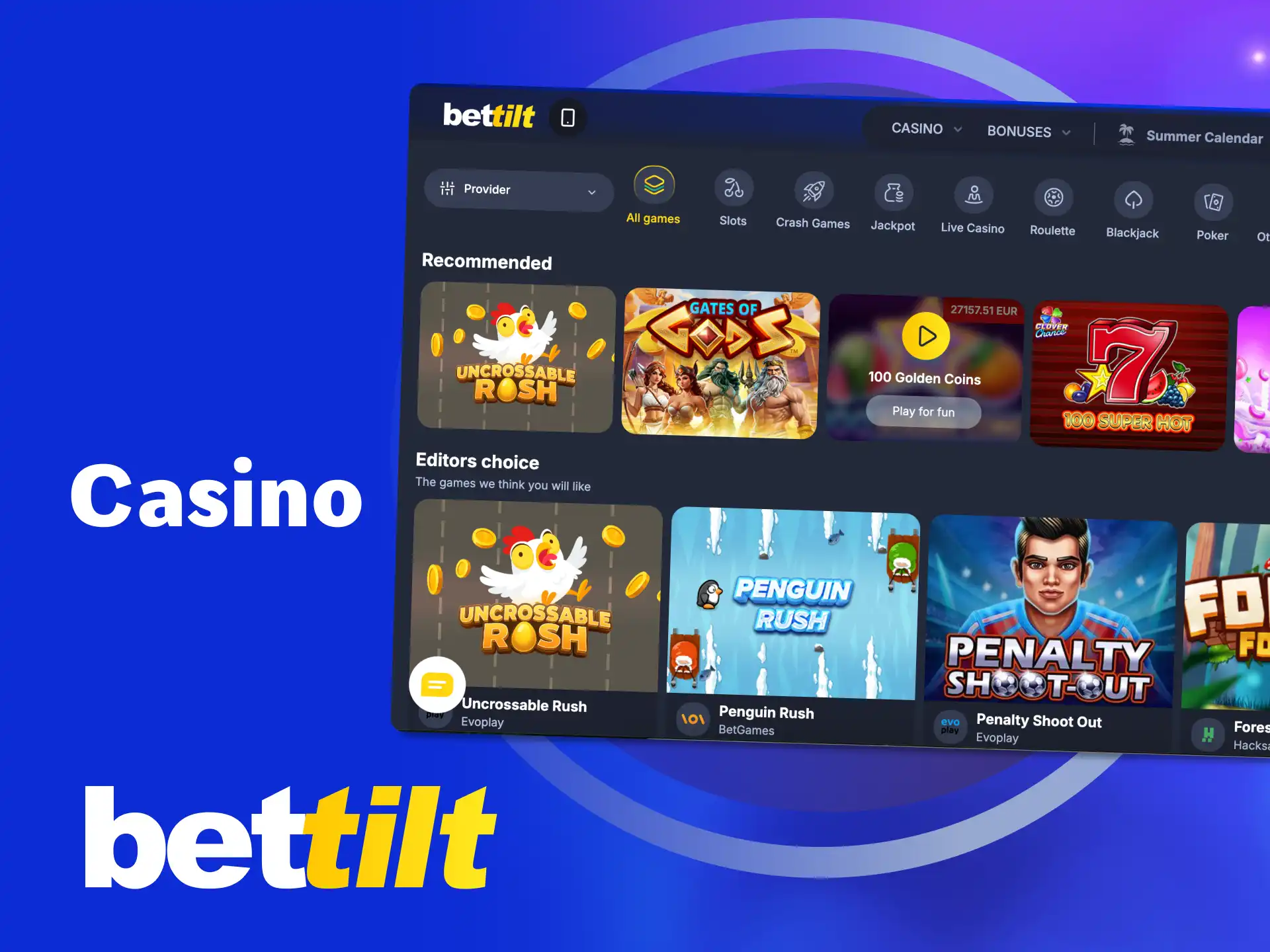 Bettilt Casino offers secure gameplay, excellent graphics, and exciting bonuses.