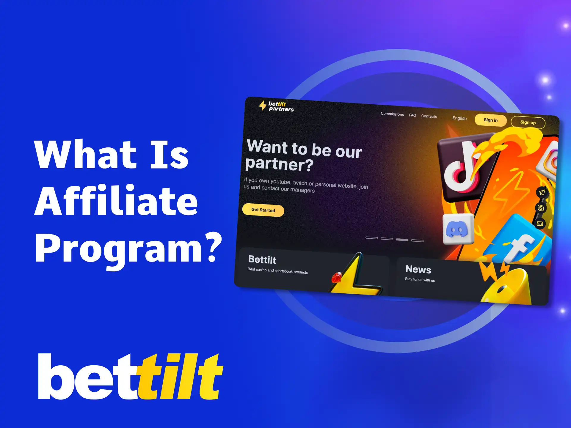 Join Bettilt affiliate program and earn commissions by attracting active players.