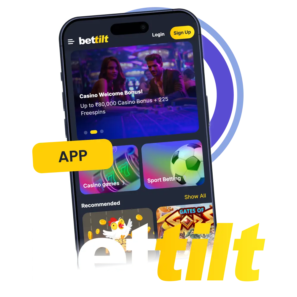 Bet on sports and casino games with the Bettilt app.