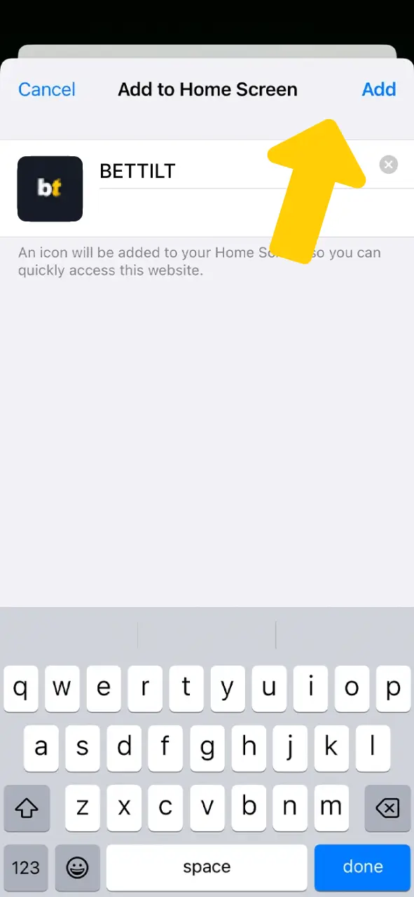 Add Bettilt to home screen and open games faster.