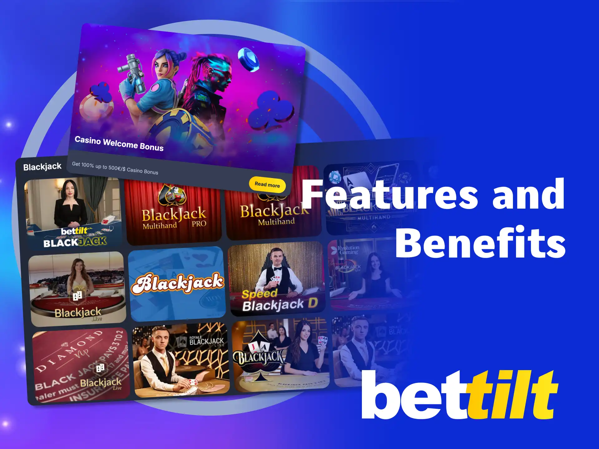 Enjoy high payout odds and secure gameplay with Bettilt Blackjack.