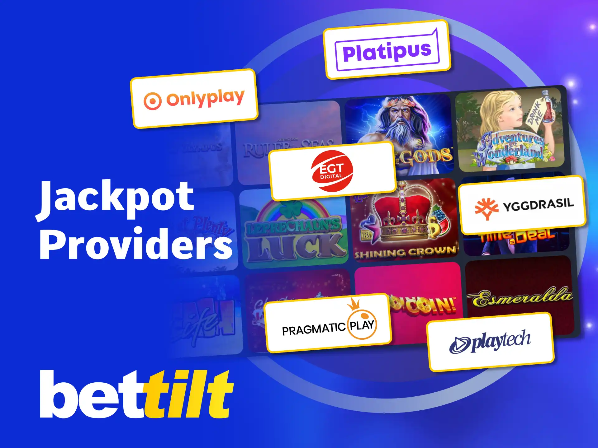 Discover top jackpot game providers at Bettilt and play trusted slots.