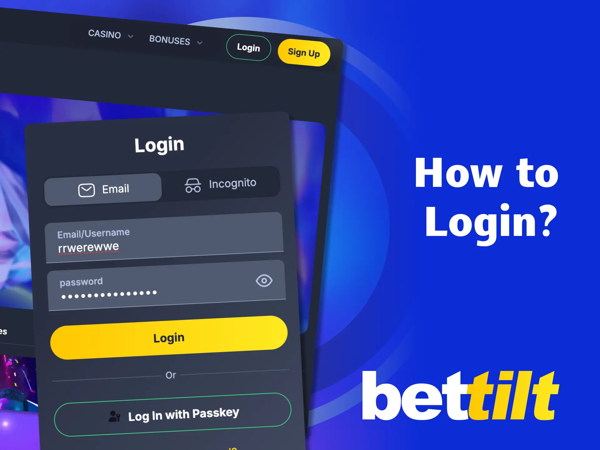 Login to Bettilt securely and start winning today.