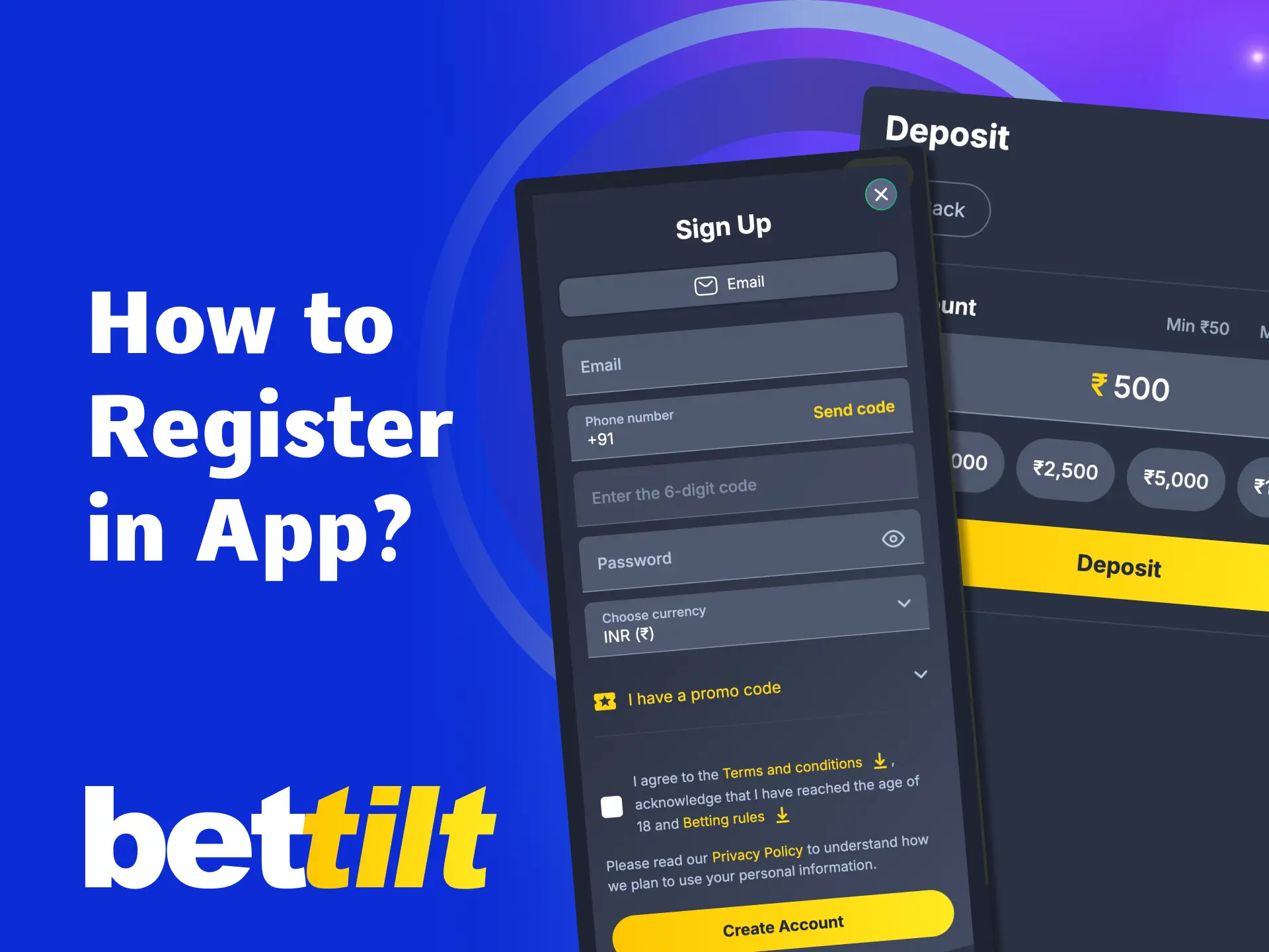 Register in Bettilt app and claim your welcome bonus today.