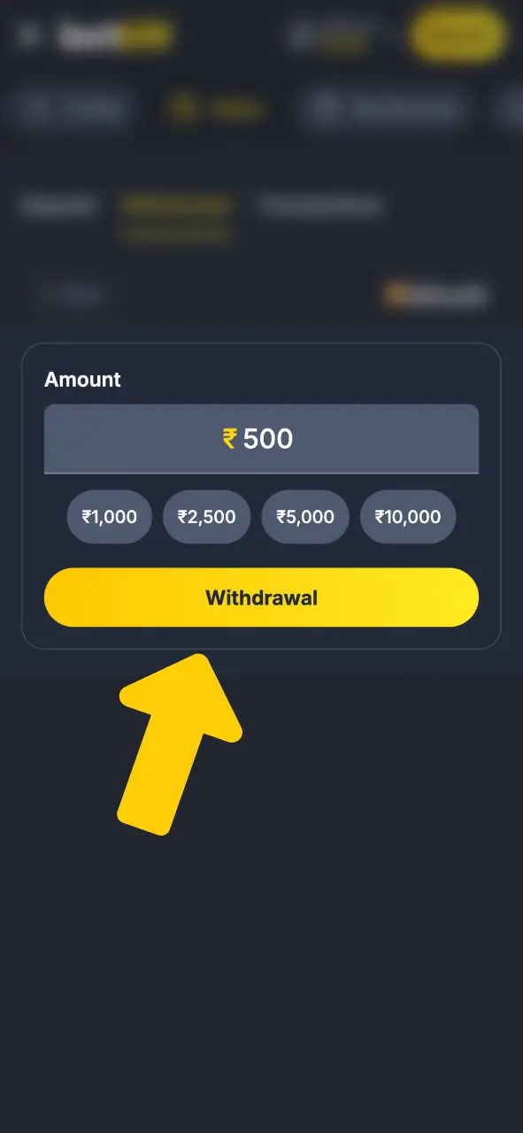 Check all info, confirm, and finish your Bettilt withdrawal.