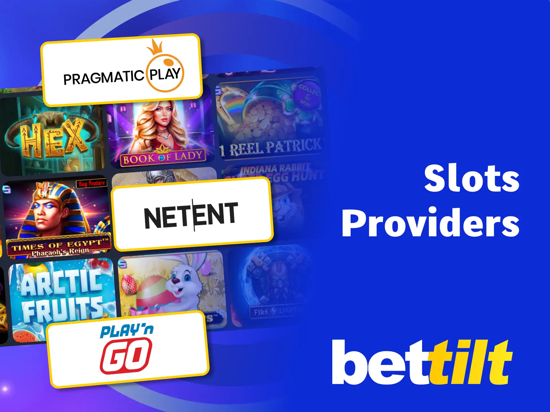 Spin over 60 providers’ slots at Bettilt.