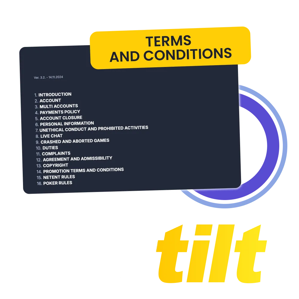 Learn the rules and terms before betting at Bettilt India.