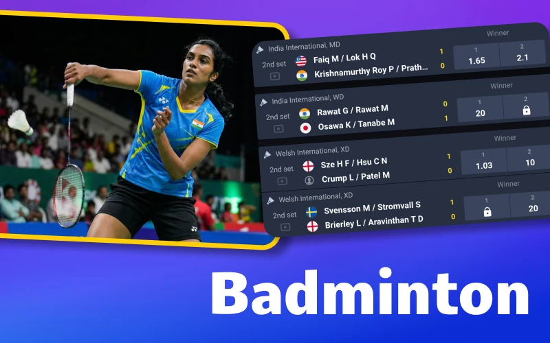 Badminton betting is available at Bettilt sports platform.